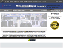 Tablet Screenshot of millenniumracks.com